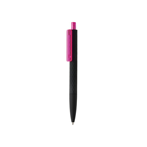 X3-Black mit Smooth-Touch rosa, schwarz bedrucken, Art.-Nr. P610.979