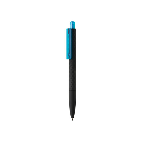 X3-Black mit Smooth-Touch blau, schwarz bedrucken, Art.-Nr. P610.975