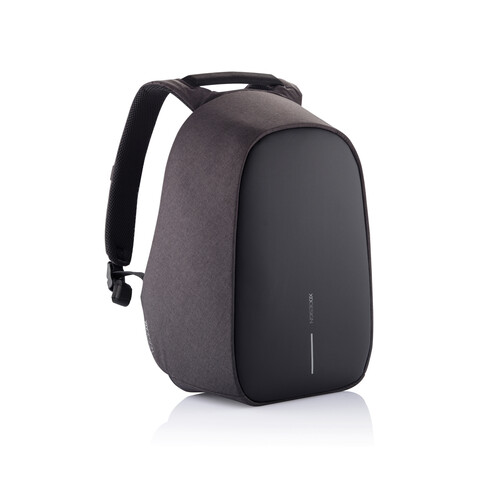 Bobby Hero XL Anti-Diebstahl-Rucksack schwarz, grau bedrucken, Art.-Nr. P705.711