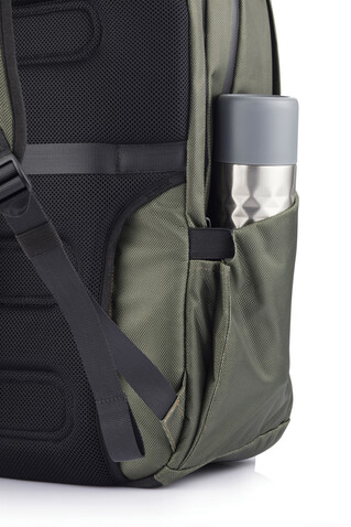 Bobby Explore Rucksack grün, schwarz bedrucken, Art.-Nr. P705.917