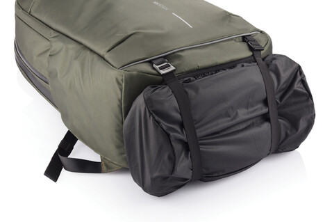 Bobby Explore Rucksack grün, schwarz bedrucken, Art.-Nr. P705.917