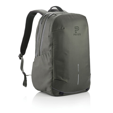 Bobby Explore Rucksack grün, schwarz bedrucken, Art.-Nr. P705.917
