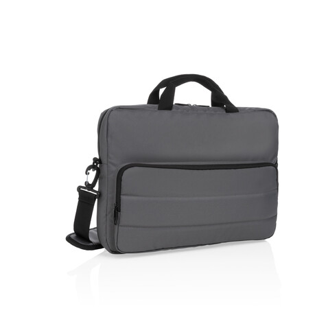 Impact AWARE™ RPET 15,6" Laptop-Tasche anthrazit bedrucken, Art.-Nr. P730.042 Impact AWARE™ RPET 15,6" Laptop-Tasche anthrazit bedrucken, Art.-Nr. P730.042