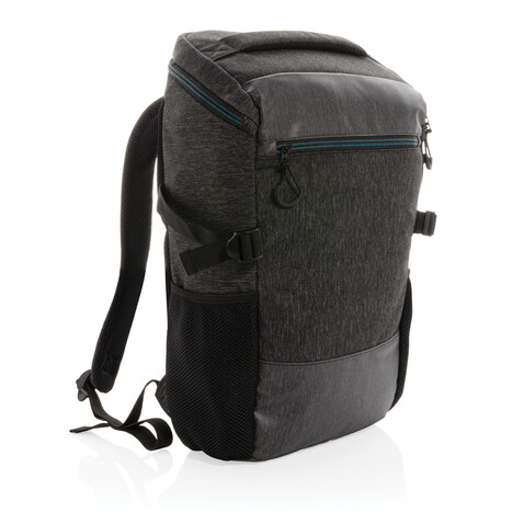 900D Easy Access 15.6&quot; Laptop-Rucksack, PVC-frei schwarz bedrucken, Art.-Nr. P760.071