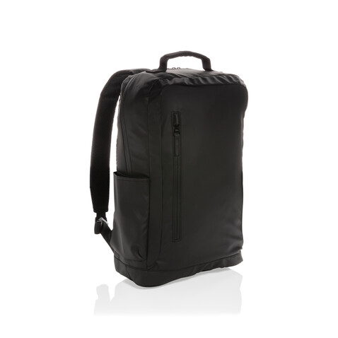 Fashion schwarzer 15.6&quot; Laptop-Rucksack, PVC-frei schwarz bedrucken, Art.-Nr. P760.131