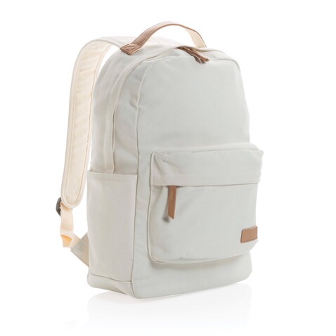 Impact AWARE™ 16 oz. rCanvas Rucksack off white bedrucken, Art.-Nr. P760.220