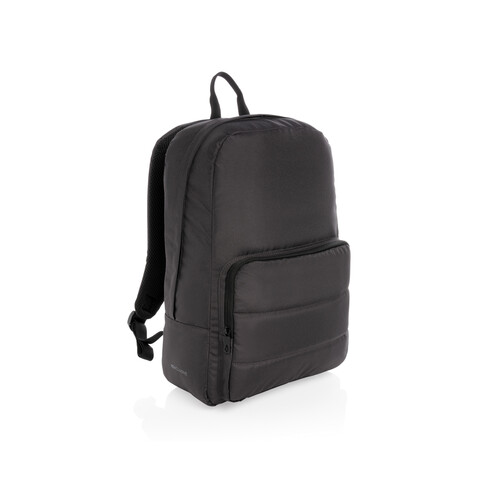 Impact AWARE™ RPET Basic 15,6&quot; Laptop-Rucksack schwarz bedrucken, Art.-Nr. P762.011