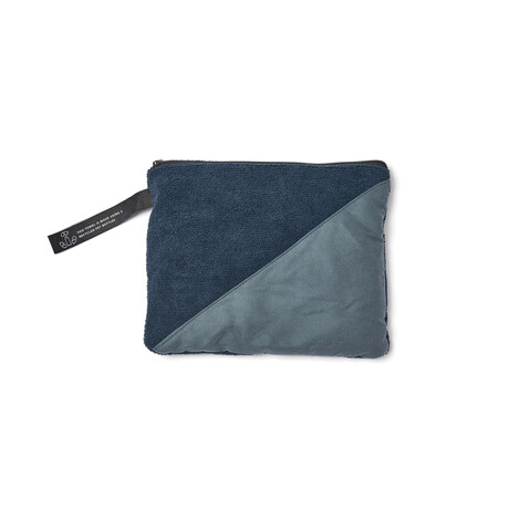 VINGA GRS rPET Active Dry Handtuch 40x80 blau bedrucken, Art.-Nr. 60025