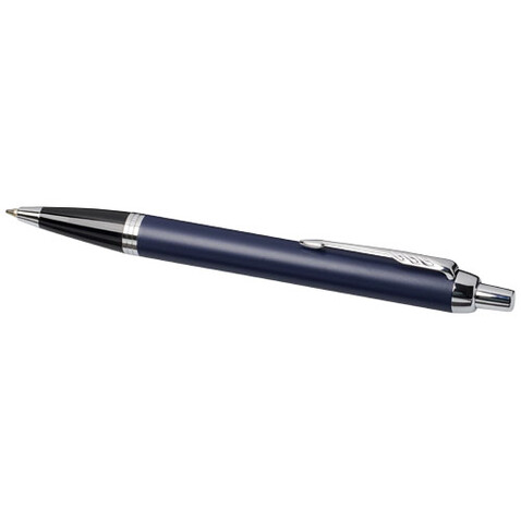 Parker IM Tintenroller und Kugelschreiber - Set, navy bedrucken, Art.-Nr. 10782582