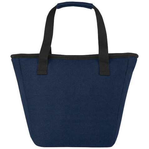 Joey GRS-recycelte Canvas Lunch Kühltasche 6 L für 9 Dosen, navy bedrucken, Art.-Nr. 12067955