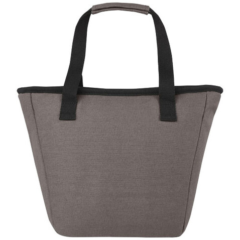 Joey GRS-recycelte Canvas Lunch Kühltasche 6 L für 9 Dosen, grau bedrucken, Art.-Nr. 12067982
