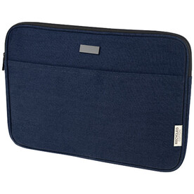 Joey 14" Laptophülle aus GRS recyceltem Canvas 2 L, navy bedrucken, Art.-Nr. 12068055 Joey 14" Laptophülle aus GRS recyceltem Canvas 2 L, navy bedrucken, Art.-Nr. 12068055