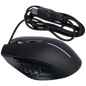 Gleam RGB Gaming-Maus, schwarz bedrucken, Art.-Nr. 12429190