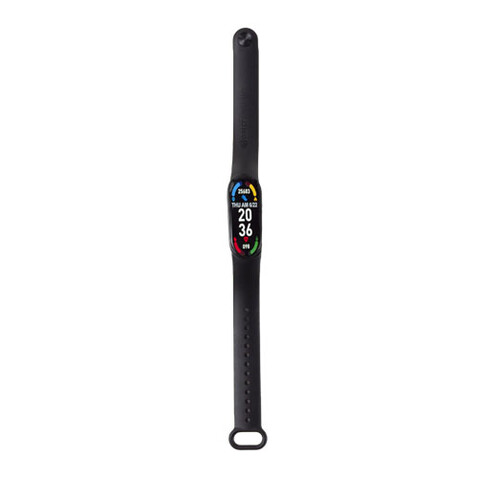 Prixton AT410 Smartband, schwarz bedrucken, Art.-Nr. 2PA14290