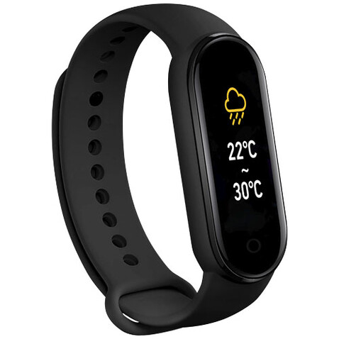 Prixton AT410 Smartband, schwarz bedrucken, Art.-Nr. 2PA14290