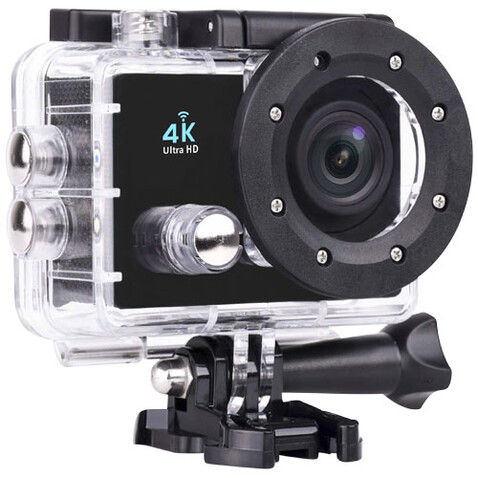 Action Camera 4K, schwarz bedrucken, Art.-Nr. 2PA20490