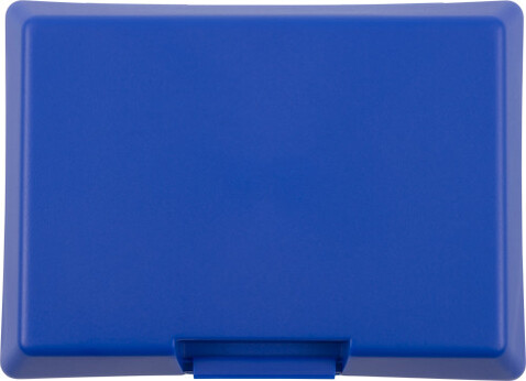 Brotdose aus Kunststoff Adaline – Kobaltblau bedrucken, Art.-Nr. 023999999_8296