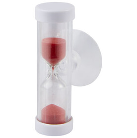 Catto-Duschtimer, rot bedrucken, Art.-Nr. 12620221