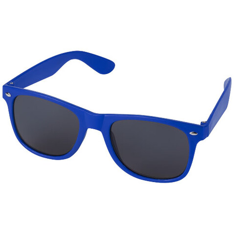 Sun Ray Sonnenbrille aus recyceltem Kunststoff, royalblau bedrucken, Art.-Nr. 12702653