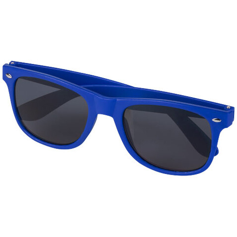 Sun Ray Sonnenbrille aus recyceltem Kunststoff, royalblau bedrucken, Art.-Nr. 12702653