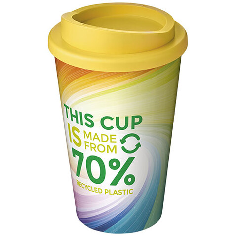 Brite-Americano® Eco 350 ml Isolierbecher, gelb bedrucken, Art.-Nr. 21049211 Brite-Americano® Eco 350 ml Isolierbecher, gelb bedrucken, Art.-Nr. 21049211