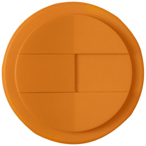 Brite-Americano® Eco 350 ml Isolierbecher mit auslaufsicherem Deckel, orange bedrucken, Art.-Nr. 21049331