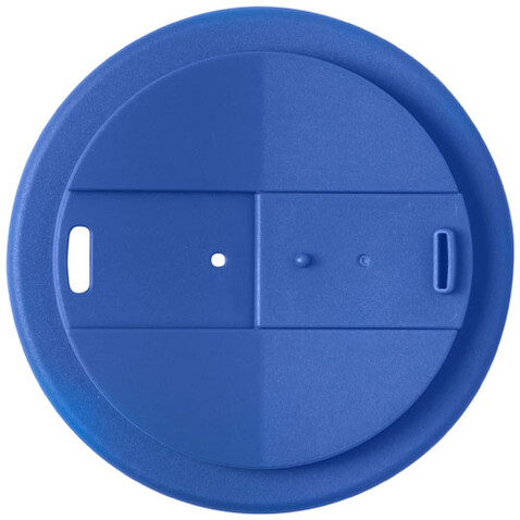 Brite-Americano® Eco 350 ml Isolierbecher mit auslaufsicherem Deckel, mittelblau bedrucken, Art.-Nr. 21049352