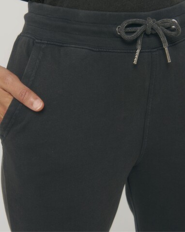 Mover Vintage - Die Garment-Dyed Unisex-Jogginghose - G. Dyed Black Rock - XL bedrucken, Art.-Nr. STBU576C1401X