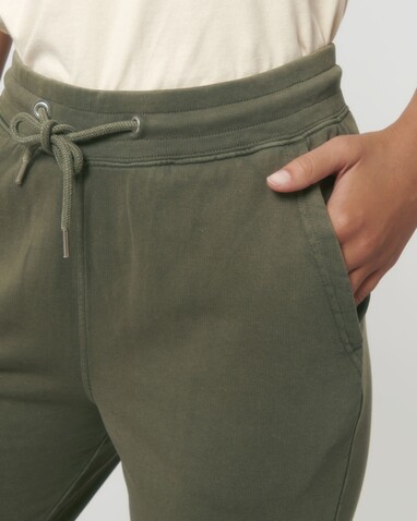 Mover Vintage - Die Garment-Dyed Unisex-Jogginghose - G. Dyed Khaki - M bedrucken, Art.-Nr. STBU576C1091M