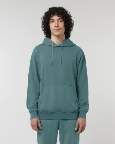 Archer Vintage - Der Garment-Dyed Unisex-Hoodie aus French Terry - G. Dyed Hydro - XXL bedrucken, Art.-Nr. STSU040C1022X