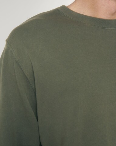 Matcher Vintage - Das Garment-Dyed Rundhals-Unisex-Sweatshirt aus French Terry - G. Dyed Khaki - L bedrucken, Art.-Nr. STSU085C1091L Matcher Vintage - Das Garment-Dyed Rundhals-Unisex-Sweatshirt aus French Terry - G. Dyed Khaki - L bedrucken, Art.-Nr. STSU085C1091L
