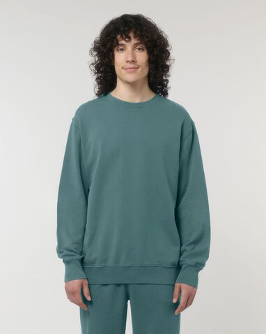 Matcher Vintage - Das Garment-Dyed Rundhals-Unisex-Sweatshirt aus French Terry - G. Dyed Hydro - XXL bedrucken, Art.-Nr. STSU085C1022X Matcher Vintage - Das Garment-Dyed Rundhals-Unisex-Sweatshirt aus French Terry - G. Dyed Hydro - XXL bedrucken, Art.-Nr. STSU085C1022X