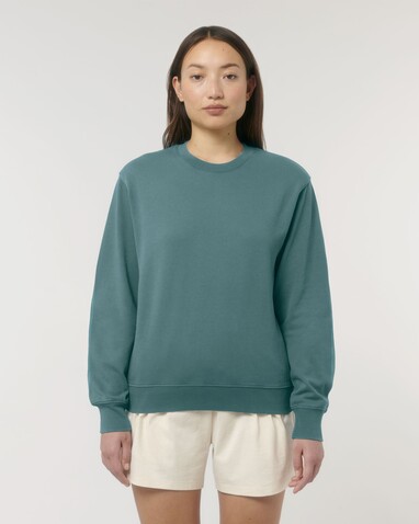 Matcher Vintage - Das Garment-Dyed Rundhals-Unisex-Sweatshirt aus French Terry - G. Dyed Hydro - XXS bedrucken, Art.-Nr. STSU085C1022S Matcher Vintage - Das Garment-Dyed Rundhals-Unisex-Sweatshirt aus French Terry - G. Dyed Hydro - XXS bedrucken, Art.-Nr. STSU085C1022S