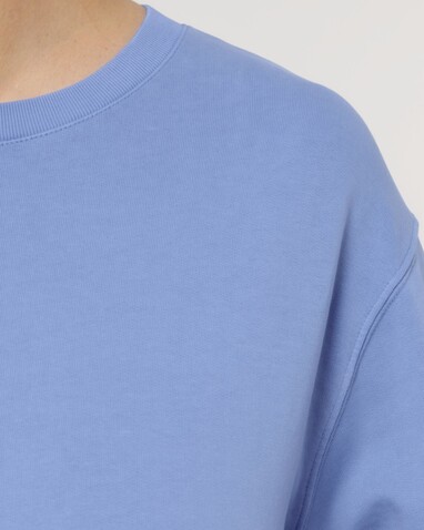 Matcher Vintage - Das Garment-Dyed Rundhals-Unisex-Sweatshirt aus French Terry - G. Dyed Swimmer Blue - XXL bedrucken, Art.-Nr. STSU085C1032X