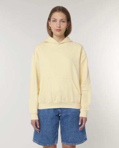 Cooper Dry - Der Boxy Unisex-Hoodie mit trockenem Griff - Butter - XXL bedrucken, Art.-Nr. STSU797C0782X