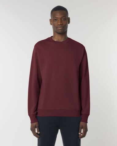 Matcher - Das Rundhals-Unisex-Sweatshirt aus French Terry - Burgundy - XS bedrucken, Art.-Nr. STSU799C244XS Matcher - Das Rundhals-Unisex-Sweatshirt aus French Terry - Burgundy - XS bedrucken, Art.-Nr. STSU799C244XS