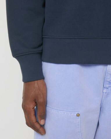 Matcher - Das Rundhals-Unisex-Sweatshirt aus French Terry - French Navy - 3XL bedrucken, Art.-Nr. STSU799C7273X