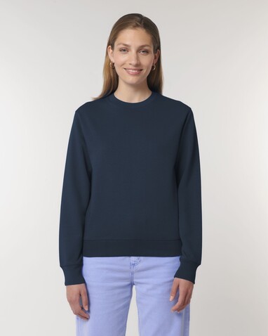 Matcher - Das Rundhals-Unisex-Sweatshirt aus French Terry - French Navy - 3XL bedrucken, Art.-Nr. STSU799C7273X