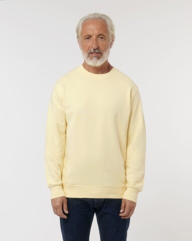 Matcher - Das Rundhals-Unisex-Sweatshirt aus French Terry - Butter - L bedrucken, Art.-Nr. STSU799C0781L Matcher - Das Rundhals-Unisex-Sweatshirt aus French Terry - Butter - L bedrucken, Art.-Nr. STSU799C0781L