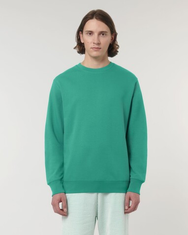Matcher - Unisex-Sweatshirt aus Terry mit Rundhalsausschnitt und normaler Passform - Go Green - 3XL bedrucken, Art.-Nr. STSU799C1003X