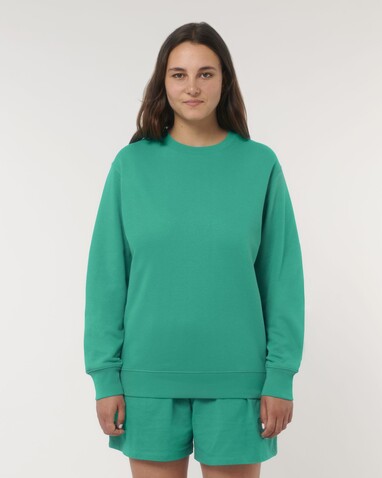 Matcher - Unisex-Sweatshirt aus Terry mit Rundhalsausschnitt und normaler Passform - Go Green - 3XL bedrucken, Art.-Nr. STSU799C1003X