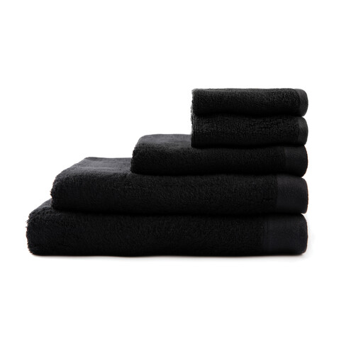 VINGA Birch Handtuch 70x140, 450gr/m² schwarz bedrucken, Art.-Nr. B4500903
