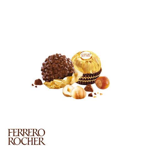 Werbewürfel mit Ferrero Rocher, Klimaneutral, FSC® bedrucken, Art.-Nr. 91024-W