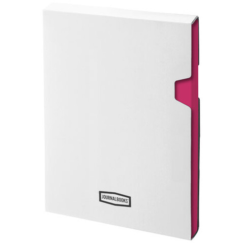 Classic A5 Hard Cover Notizbuch, magenta bedrucken, Art.-Nr. 10618108