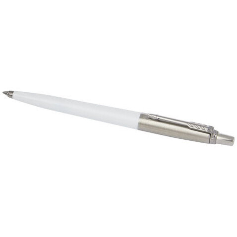 Parker Jotter Recycled Kugelschreiber (blaue Mine), weiss bedrucken, Art.-Nr. 10782301