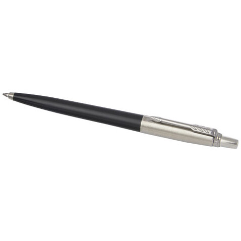 Parker Jotter Recycled Kugelschreiber (blaue Mine), schwarz bedrucken, Art.-Nr. 10782390