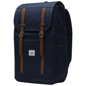Herschel Retreat™ recycelter Laptop-Rucksack 23 L, navy bedrucken, Art.-Nr. 12069155