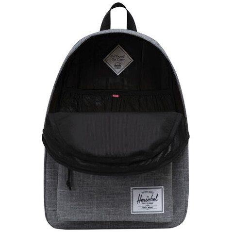 Herschel Classic™ recycelter Laptop-Rucksack 26 L, heather grau bedrucken, Art.-Nr. 12069280