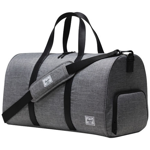 Herschel Novel™ recycelte Reisetasche 43 L, heather grau bedrucken, Art.-Nr. 12069380