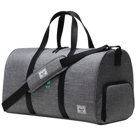 Herschel Novel™ recycelte Reisetasche 43 L, heather grau bedrucken, Art.-Nr. 12069380